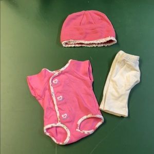 American girl doll bitty baby newborn outfit